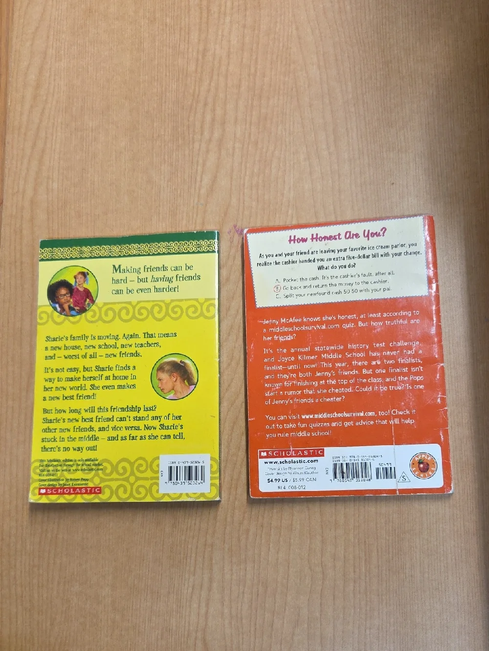 8 Middle School‎ Paperback Books
